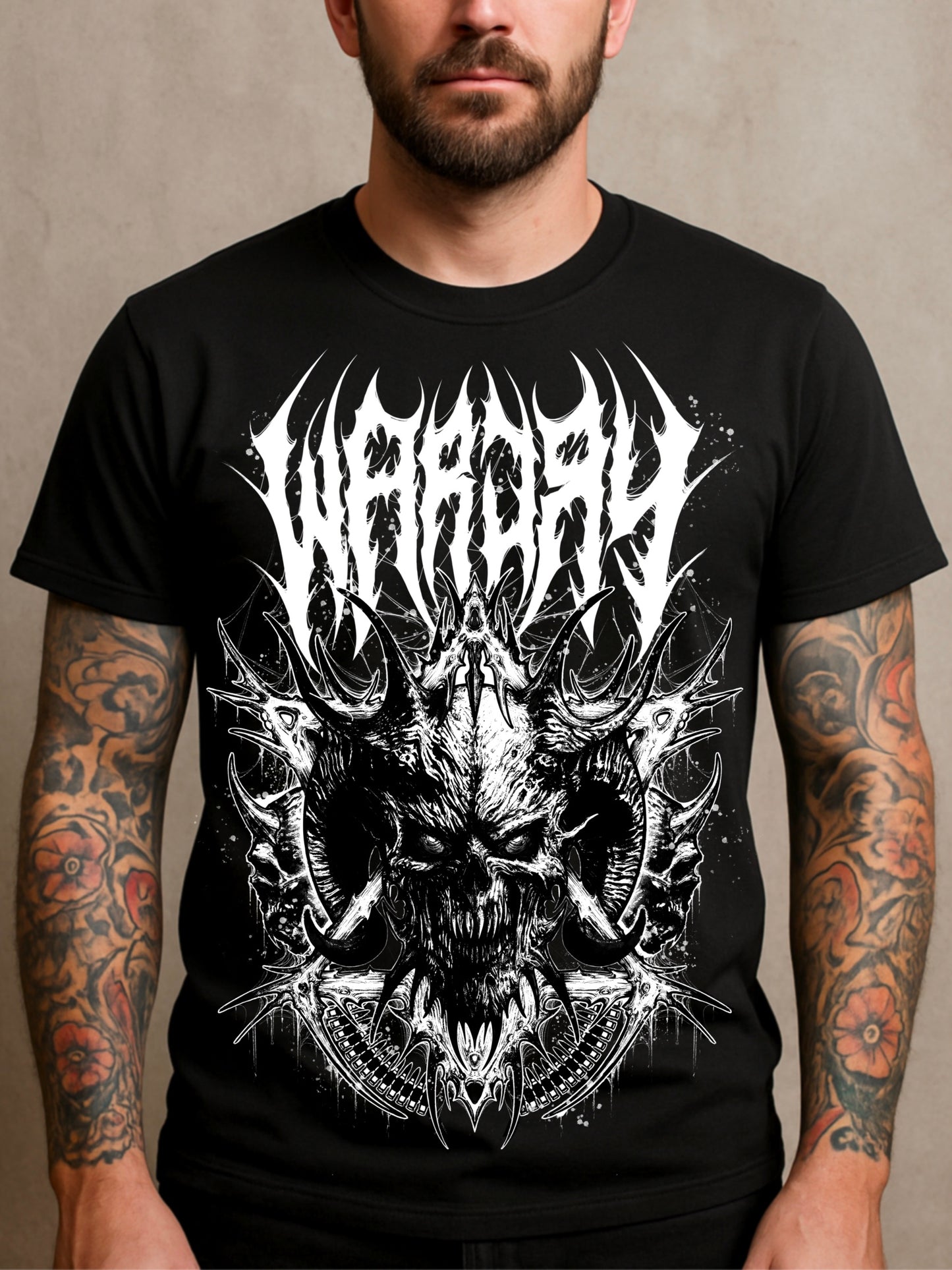WARCRY! Mascot Tshirt (Front & Back Print)